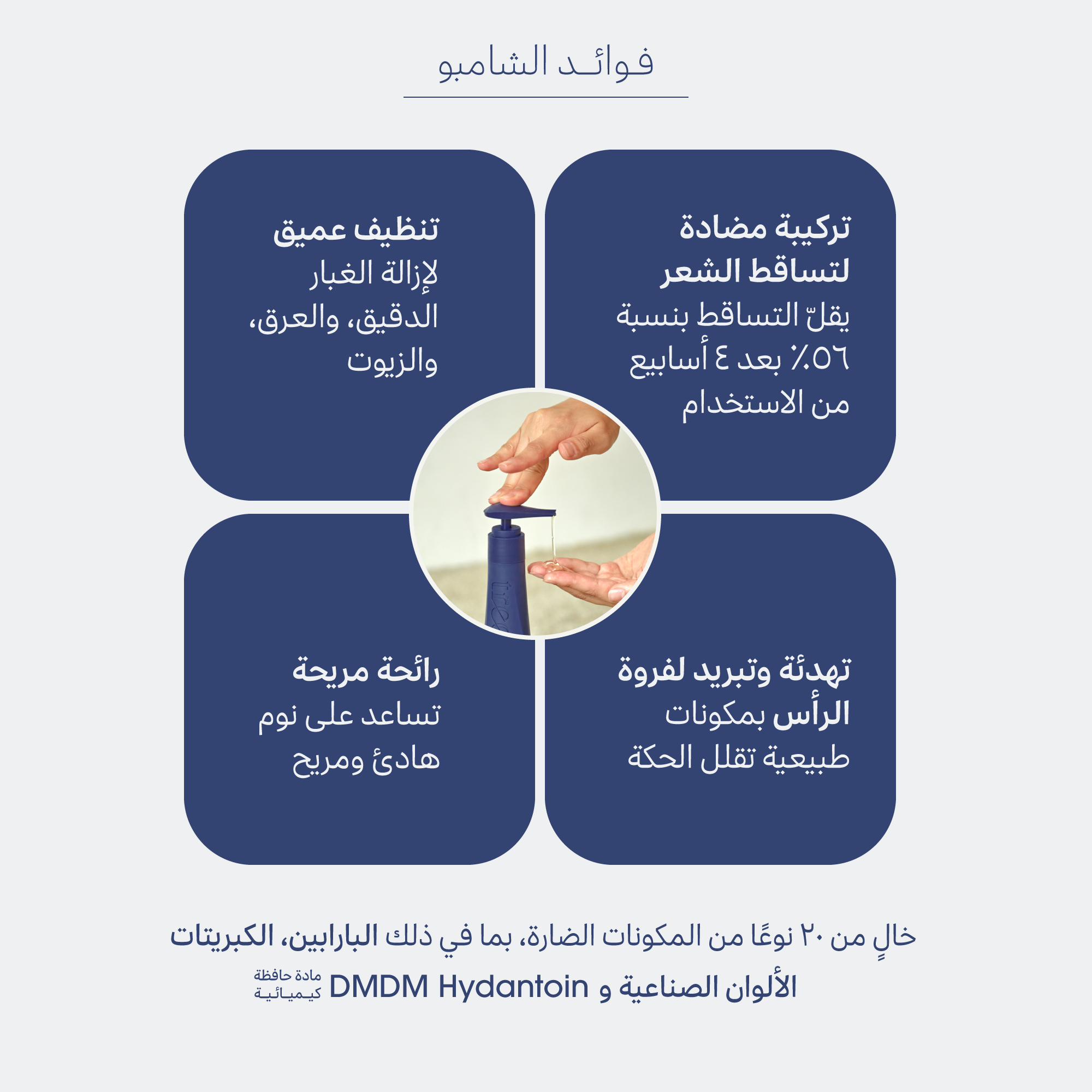 الشامبو الكوري الازرق ميدنايت كولاجين شامبو ضد تساقط الشعر 